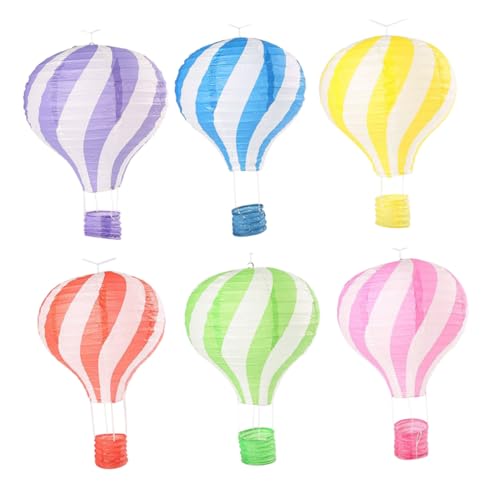 COLLBATH 6St Papierlaterne weihnachtskrippe weihnachtsgeschnke wedding y heissluftballon geburtstags festival dekoring Dekoration Hochzeit Bänder hängendes Solarlicht Heiß - COLLBATH 6St Papierlaterne weihnachtskrippe weihnachtsgeschnke wedding y heissluftballon geburtstags festival dekoring Dekoration Hochzeit Bänder hängendes Solarlicht Heiß - von COLLBATH