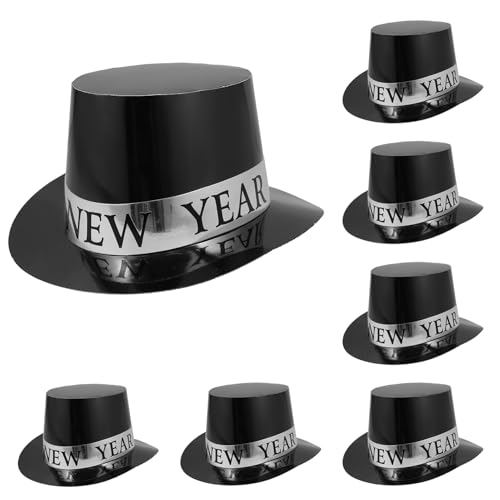 COLLBATH 6st Schwarzgoldener Hut Frohes Neues Jahr Hüte Für Männer Silvester-partyhüte Für Erwachsene Frohes Neues Jahr Kegelhüte Neujahrsmützen Für Erwachsene Neujahrshüte Papier Silver COLLBATH 6st Schwarzgoldener Hut Frohes Neues Jahr Hüte Für Männer Silvester-partyhüte Für Erwachsene Frohes Neues Jahr Kegelhüte Neujahrsmützen Für Erwachsene Neujahrshüte Papier Silver von COLLBATH