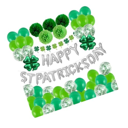 COLLBATH 70 Stück 1 Satz Deko-Ballon seidenband bandfeile bandalette Aluminum foil balloons ribbon band Zubehör für Partydekoration Ballons st patricks day party luftballons kit COLLBATH 70 Stück 1 Satz Deko-Ballon seidenband bandfeile bandalette Aluminum foil balloons ribbon band Zubehör für Partydekoration Ballons st patricks day party luftballons kit von COLLBATH