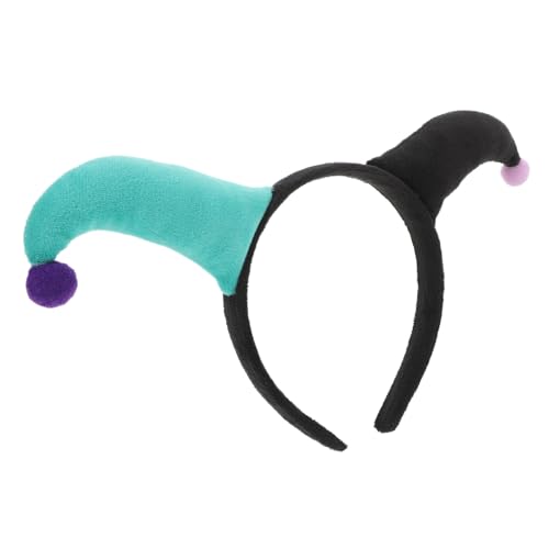 COLLBATH Gefülltes Clownhorn-stirnband Für Halloween Kopfbedeckung Karneval Zirkuskostüm Damen von COLLBATH