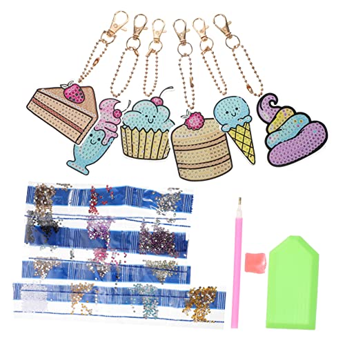 COLLBATH DIY Diamant Malerei Schlüsselanhänger Set Eiscreme Kuchen Anhänger für Taschen Dekorative Schlüsselanhänger für Schlüssel Handtaschen Rucksäcke und Teiliges Set COLLBATH DIY Diamant Malerei Schlüsselanhänger Set Eiscreme Kuchen Anhänger für Taschen Dekorative Schlüsselanhänger für Schlüssel Handtaschen Rucksäcke und Teiliges Set von COLLBATH