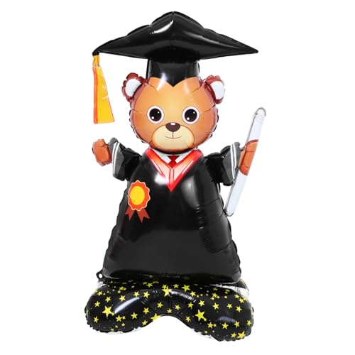 COLLBATH Doktorballon Luftballons Grad Ballon Graduierte Dekorationen Herzlichen Glückwunsch Folienballon Ballon Mit Abschlussmotiv Ballondekoration Kindergartenabschluss Bär Aluminiumfolie COLLBATH Doktorballon Luftballons Grad Ballon Graduierte Dekorationen Herzlichen Glückwunsch Folienballon Ballon Mit Abschlussmotiv Ballondekoration Kindergartenabschluss Bär Aluminiumfolie von COLLBATH