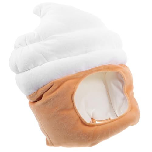 COLLBATH Modische Eiscreme-kopfbedeckung Einzigartiger Partyhut Als Kostümzubehör COLLBATH Modische Eiscreme-kopfbedeckung Einzigartiger Partyhut Als Kostümzubehör von COLLBATH