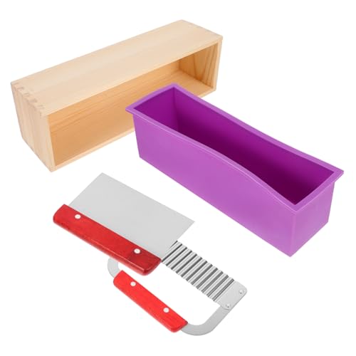 COLLBATH Flexible Silikon Seifenform Teilig mit Rechteckiger Holzbox DIY Handgemachte Seifen Gießform für Anfänger und Profis Langlebig Antihaftbeschichtet Platzsparend und Vielseitig COLLBATH Flexible Silikon Seifenform Teilig mit Rechteckiger Holzbox DIY Handgemachte Seifen Gießform für Anfänger und Profis Langlebig Antihaftbeschichtet Platzsparend und Vielseitig von COLLBATH