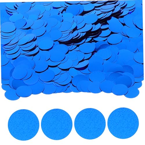 COLLBATH Glänzende Blaue Papierkreis Dekorationen für Hochzeiten Partys und Feiern für Ballonfüllung und Tischdekorationen COLLBATH Glänzende Blaue Papierkreis Dekorationen für Hochzeiten Partys und Feiern für Ballonfüllung und Tischdekorationen von COLLBATH