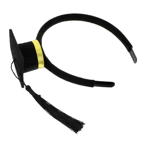 COLLBATH Graduierungskappen-Stirnband grad cap haarband Abschlussstirnbänder für Erwachsene party kopfschmuck Abschlussfeier Party Cosplay-Zubehör Abschlusshut Stirnband Plüschstoffe Yellow COLLBATH Graduierungskappen-Stirnband grad cap haarband Abschlussstirnbänder für Erwachsene party kopfschmuck Abschlussfeier Party Cosplay-Zubehör Abschlusshut Stirnband Plüschstoffe Yellow von COLLBATH