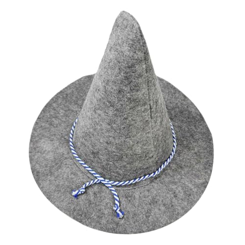 COLLBATH Halloween Hexenhut Filz Vogelscheuchenhut Vielseitiger Halloween Wizard Cosplay Hut für Kostümpartys Maskerade Theaterspiele und Oktoberfest Zubehör COLLBATH Halloween Hexenhut Filz Vogelscheuchenhut Vielseitiger Halloween Wizard Cosplay Hut für Kostümpartys Maskerade Theaterspiele und Oktoberfest Zubehör von COLLBATH