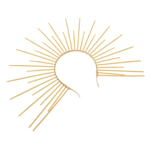 COLLBATH Halo-Stirnband goldenes Stirnband Medusenkopfschmuck Sonne Stirnband festival kopfschmuck goldener haarschmuck Karneval Haarreif Krone aus Sternen Hörner Halloween Rave-Hut Plastik COLLBATH Halo-Stirnband goldenes Stirnband Medusenkopfschmuck Sonne Stirnband festival kopfschmuck goldener haarschmuck Karneval Haarreif Krone aus Sternen Hörner Halloween Rave-Hut Plastik von COLLBATH