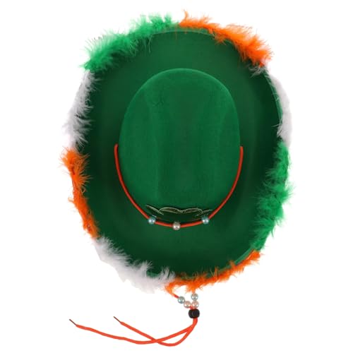 COLLBATH St. Patricks Day Hut Irische Kappe Für St. Patricks Day Neuheit Partyhut Cosplay Dekorationen von COLLBATH