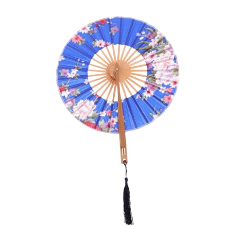 COLLBATH Japanischer Faltbarer Handfächer mit Rundem Vintage-design Leichter Bambus und Kompakt und Praktisch für Damen Tanz Dekorationsfan als Geschenk für Partys COLLBATH Japanischer Faltbarer Handfächer mit Rundem Vintage-design Leichter Bambus und Kompakt und Praktisch für Damen Tanz Dekorationsfan als Geschenk für Partys von COLLBATH