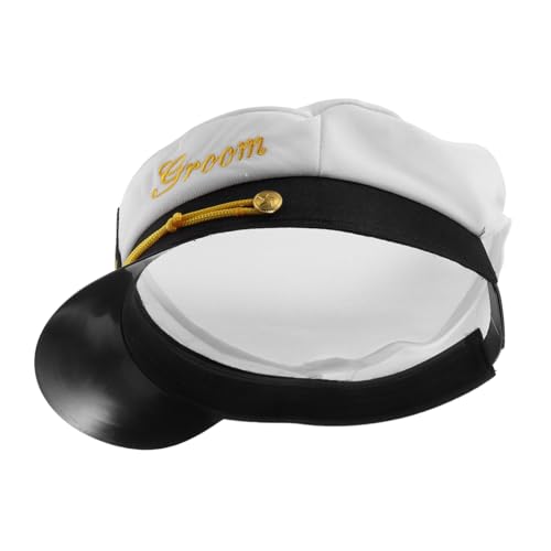COLLBATH Kapitänsmütze Piratenparty Yacht Matrose Piratenhut Bachelorette Hüte Kreuzfahrt-partydekorationen Sonnenhut Fischerhüte Für Männer Partyhüte Für Erwachsene Hochzeit Stoff Weiß COLLBATH Kapitänsmütze Piratenparty Yacht Matrose Piratenhut Bachelorette Hüte Kreuzfahrt-partydekorationen Sonnenhut Fischerhüte Für Männer Partyhüte Für Erwachsene Hochzeit Stoff Weiß von COLLBATH