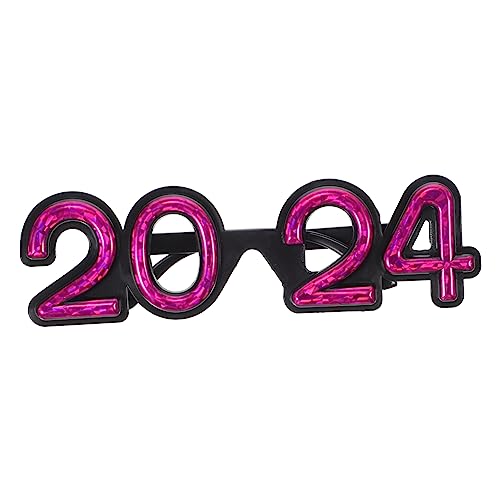 COLLBATH Lustige Brille für Neujahrsfeiern Foto Requisite Leicht und Attraktiv für Partydekoration und Unvergessliche Erinnerungen COLLBATH Lustige Brille für Neujahrsfeiern Foto Requisite Leicht und Attraktiv für Partydekoration und Unvergessliche Erinnerungen von COLLBATH