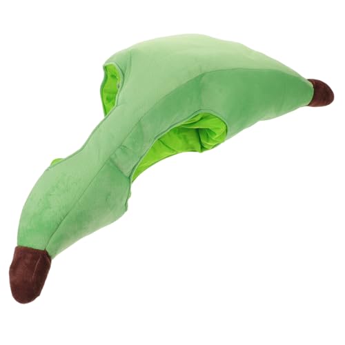 COLLBATH Lustiger Bananen-hut Kostüm-accessoire aus Leichtem Baumwoll- Einzigartiges Party Cosplay-headgear für Erwachsene und Jugendliche Bequeme Passform für Halloween und Foto-spaß von COLLBATH
