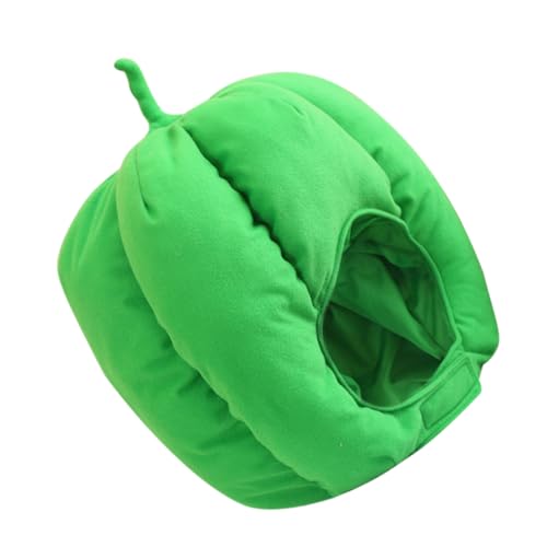 COLLBATH Pfefferkopfbedeckung Grünes Pp-baumwollmaterial Bequem Und Robust Für Kostüme COLLBATH Pfefferkopfbedeckung Grünes Pp-baumwollmaterial Bequem Und Robust Für Kostüme von COLLBATH