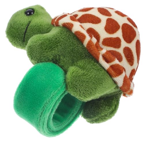 COLLBATH Plüsch-slap-armband Mit Ausgestopfter Schildkröte Tier-schnapparmband Für Party Zubehör Robust Und Leicht COLLBATH Plüsch-slap-armband Mit Ausgestopfter Schildkröte Tier-schnapparmband Für Party Zubehör Robust Und Leicht von COLLBATH