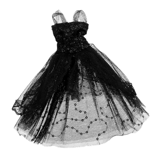 COLLBATH Puppen-Tutu Puppen-Tanzkleidungs-Outfit Hochzeitskleid für Mädchenpuppe Mädchenpuppenkleidung Tutu-Kleidungs-Outfits Puppe-Outfit für besondere Anlässe Puppenkostüm Stoff Schwarz COLLBATH Puppen-Tutu Puppen-Tanzkleidungs-Outfit Hochzeitskleid für Mädchenpuppe Mädchenpuppenkleidung Tutu-Kleidungs-Outfits Puppe-Outfit für besondere Anlässe Puppenkostüm Stoff Schwarz von COLLBATH