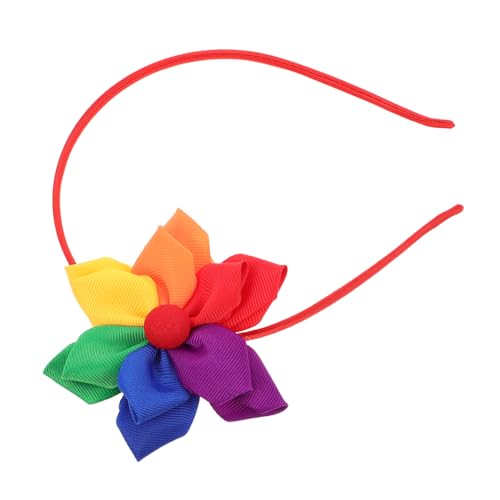 COLLBATH Rainbow Flower Hairband Leichtes Handgefertigtes Blumen Stirnband mit Buntem Band für Frauen Vielseitiges Festival und Party Accessoire für Feierlichkeiten und Alltag COLLBATH Rainbow Flower Hairband Leichtes Handgefertigtes Blumen Stirnband mit Buntem Band für Frauen Vielseitiges Festival und Party Accessoire für Feierlichkeiten und Alltag von COLLBATH
