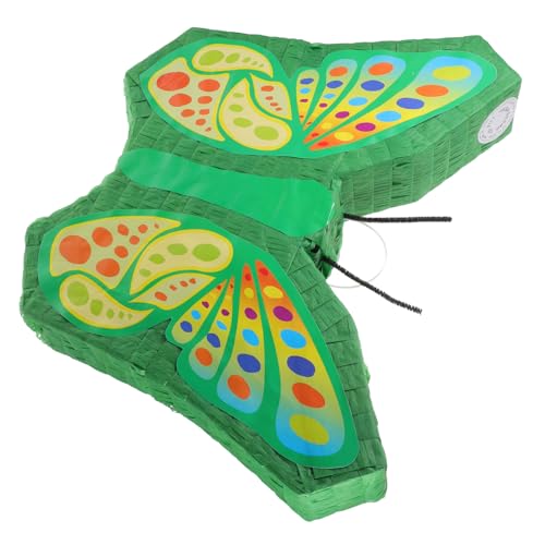 COLLBATH Schmetterlings-pinata Grüne Schmetterlingspinata Gefüllte Pinata-requisite Schmetterlings-hängedekoration Cartoon-tier-pinata Papier Süßigkeiten-stand Kind Dreidimensional von COLLBATH