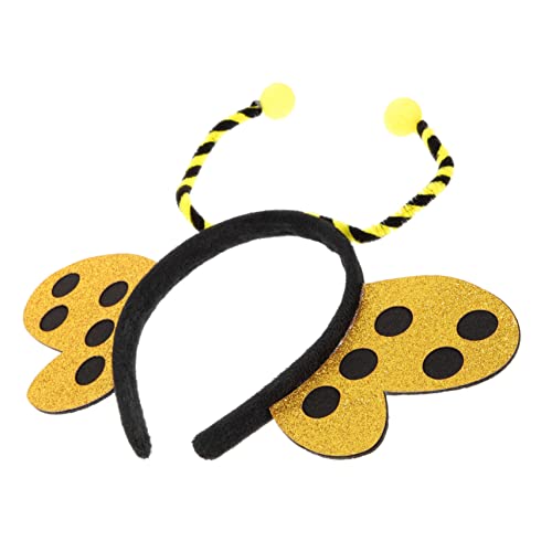 COLLBATH Schmetterlings-stirnband -outfits Hautpflege-stirnband Stirnbänder Bienenantennen-haarband Ohr Stirnband Schmetterling Kostüm Kleinkind Spa-stirnband Bands Yellow Vlies COLLBATH Schmetterlings-stirnband -outfits Hautpflege-stirnband Stirnbänder Bienenantennen-haarband Ohr Stirnband Schmetterling Kostüm Kleinkind Spa-stirnband Bands Yellow Vlies von COLLBATH