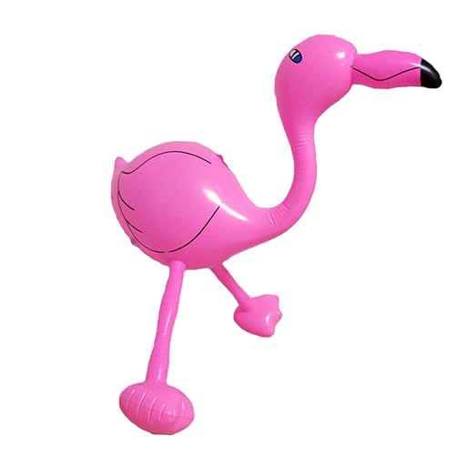 COLLBATH Schwimmbadspielzeug Badespielzeug Spielzeuge Spielzeug für den Strand PVC aufblasbares Spielzeug Strandspielzeug aufblasbarer Flamingo ein Bad nehmen Rosa von COLLBATH