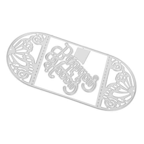 COLLBATH Stanzschablonen Metall für DIY Kartengestaltung Langlebige Cutting Dies aus Robustem Material Vielseitig für Scrapbooking und Papierbasteln für Handprägung mit Stanzmaschine von COLLBATH