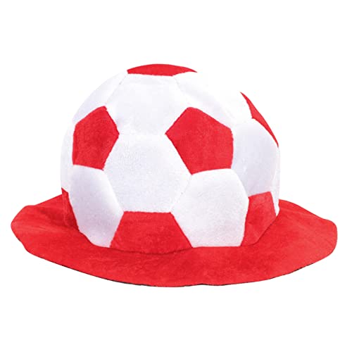 COLLBATH Verschleißfester Fußballhut Für Draußen Tragbarer Hut Als Spielzubehör Filigraner Hutdekor Für Party Und Wettkampf von COLLBATH