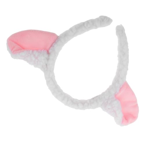 COLLBATH Verstellbares Schaf Ohren Haarband Weiß Kuscheliges Tierkostüm Accessoire Für Erwachsene Cosplay Party Maske Spa Gesichtsreinigung COLLBATH Verstellbares Schaf Ohren Haarband Weiß Kuscheliges Tierkostüm Accessoire Für Erwachsene Cosplay Party Maske Spa Gesichtsreinigung von COLLBATH
