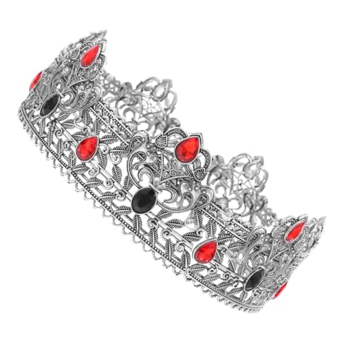 COLLBATH Vintage Tiara Headdress für Geburtstagsfeiern Kostüme und Bühnenaufführungen für Halloween und Cosplay mit Funkelnden Schmucksteinen COLLBATH Vintage Tiara Headdress für Geburtstagsfeiern Kostüme und Bühnenaufführungen für Halloween und Cosplay mit Funkelnden Schmucksteinen von COLLBATH