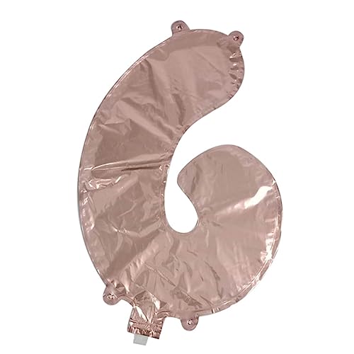 COLLBATH Geburtstagsballon-set 40 Zoll Roségold Zahl 16 Aluminiumfolienballons Für Feiern Und Dekorationen COLLBATH Geburtstagsballon-set 40 Zoll Roségold Zahl 16 Aluminiumfolienballons Für Feiern Und Dekorationen von COLLBATH
