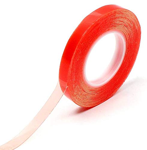 Doppelseitiges Klebeband, 9 mm, müheloses Abziehen, starke Haftung, extra lang 50 m, Rot Doppelseitiges Klebeband, 9 mm, müheloses Abziehen, starke Haftung, extra lang 50 m, Rot von COLLECTOR
