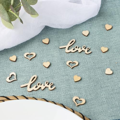 COLOFALLA 100 Stücke Hochzeit Konfetti mini Streudeko Hochzeit Herz Konfetti Streudeko Herz Mini Streudeko Holz Hochzeit Deko Holz für Hochzeit Verlobbung Valentinstag COLOFALLA 100 Stücke Hochzeit Konfetti mini Streudeko Hochzeit Herz Konfetti Streudeko Herz Mini Streudeko Holz Hochzeit Deko Holz für Hochzeit Verlobbung Valentinstag von COLOFALLA