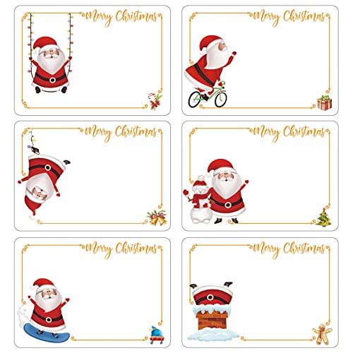 COLOFALLA 120 Stück Weihnachten Aufkleber Etiketten Selbstklebend zum Beschriften Merry Christmas Weihnachtsmann Geschenkaufkleber Sticker Weihnachtssticker Weihnachtsaufkleber Klebeetiketten COLOFALLA 120 Stück Weihnachten Aufkleber Etiketten Selbstklebend zum Beschriften Merry Christmas Weihnachtsmann Geschenkaufkleber Sticker Weihnachtssticker Weihnachtsaufkleber Klebeetiketten von COLOFALLA