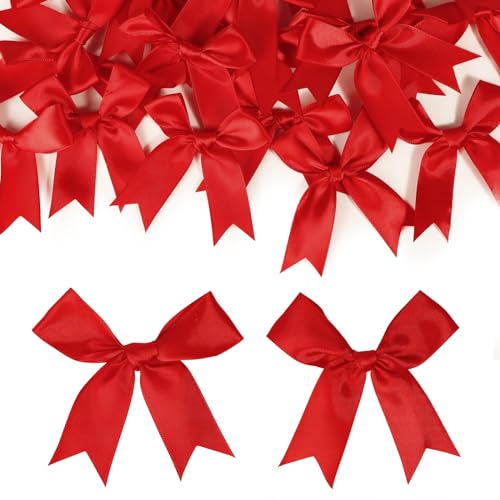 COLOFALLA 50 Stücke 8.5 cm Rot Satinband Schleifen Satinschleifen Klein Schleife Weihnachten für Weihnachten Hochzeit Taufe Geschenke Geschenkverpackung DIY Basteln zum Aufnähen COLOFALLA 50 Stücke 8.5 cm Rot Satinband Schleifen Satinschleifen Klein Schleife Weihnachten für Weihnachten Hochzeit Taufe Geschenke Geschenkverpackung DIY Basteln zum Aufnähen von COLOFALLA