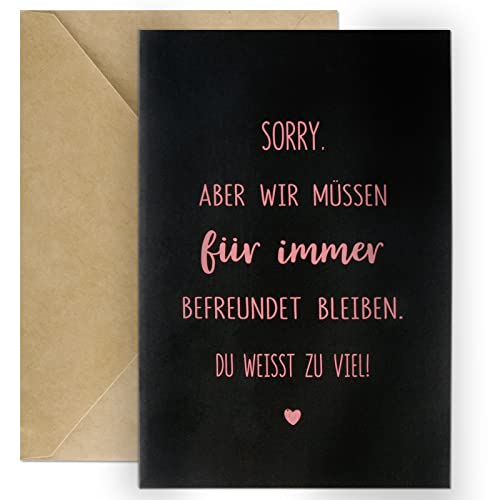 COLOFALLA Beste Freundin Karte Geschenke Klappkarte Freundinnen Glückswunschkarte Geburtstag mit Umschlag Freundschaft Geschenkidee COLOFALLA Beste Freundin Karte Geschenke Klappkarte Freundinnen Glückswunschkarte Geburtstag mit Umschlag Freundschaft Geschenkidee von COLOFALLA