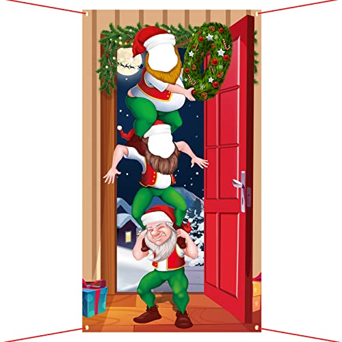 Weihnachten Foto Requisiten Foto Hintergrund Weihnachtself Banner Fotowand Fotobox Accessoires Weihnachtsdeko Tür Haustür Party Deko Weihnachten Foto Requisiten Foto Hintergrund Weihnachtself Banner Fotowand Fotobox Accessoires Weihnachtsdeko Tür Haustür Party Deko von COLOFALLA