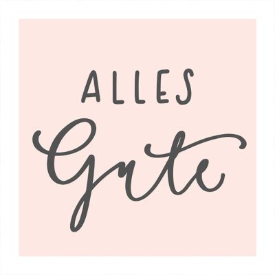 Stempel Alles Gute nude 45x45mm von May&Berry