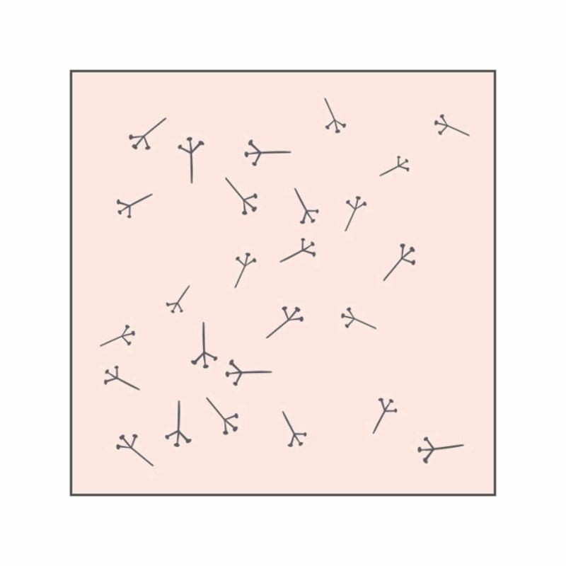 Stempel Pusteblume nude 45x45mm Stempel Pusteblume nude 45x45mm von May&Berry