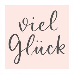 Stempel viel Glück nude 45x45mm Stempel viel Glück nude 45x45mm von May&Berry