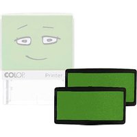 2 COLOP Stempelkissen Nio School smooth green 14,1 x 9,2 cm 2 COLOP Stempelkissen Nio School smooth green 14,1 x 9,2 cm von COLOP