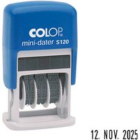 COLOP Datumstempel Mini-Dater S 120 selbstfärbend schwarz von COLOP