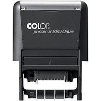 COLOP Datumstempel Printer S 220N selbstfärbend schwarz ohne Logo, 1 St. von COLOP