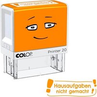 COLOP NIO School Motivstempel Hausaufgaben 38,0 x 14,0 mm von COLOP