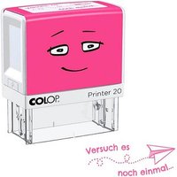 COLOP NIO School Motivstempel Versuch es 38,0 x 14,0 mm von COLOP