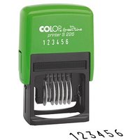 COLOP Ziffernstempel Green Line Printer S226 selbstfärbend schwarz von COLOP