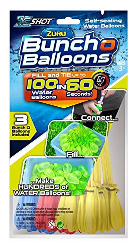 X-Shot – Pack aus 100 Wasserballons, Bunch O Balloons (Colorbaby 42717) von COLORBABY