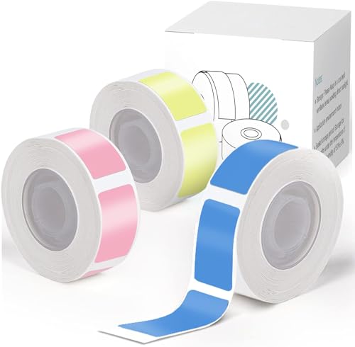Q30 Q30S Q31 D30S Thermo-Etiketten Papier, Selbstklebend Farbetikett, Drucker Etiketten für Schule, Zuhause, Büro, Kleine Unternehmen, 3 Rollen 130 Etiketten/Rolle 14mm x 50mm Q30 Q30S Q31 D30S Thermo-Etiketten Papier, Selbstklebend Farbetikett, Drucker Etiketten für Schule, Zuhause, Büro, Kleine Unternehmen, 3 Rollen 130 Etiketten/Rolle 14mm x 50mm von COLORWING