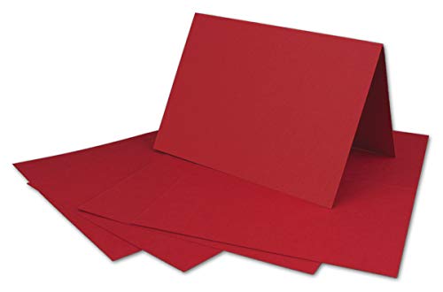 75 DIN A6 Faltkarten Kirschrot - Karten zum Selbstgestalten 14,8 x 21 cm - Klappkarten mit 160 g/m² - Colours-4-you von Glüxx Agent 75 DIN A6 Faltkarten Kirschrot - Karten zum Selbstgestalten 14,8 x 21 cm - Klappkarten mit 160 g/m² - Colours-4-you von Glüxx Agent von COLOURS 4-YOU by Glüxx-Agent