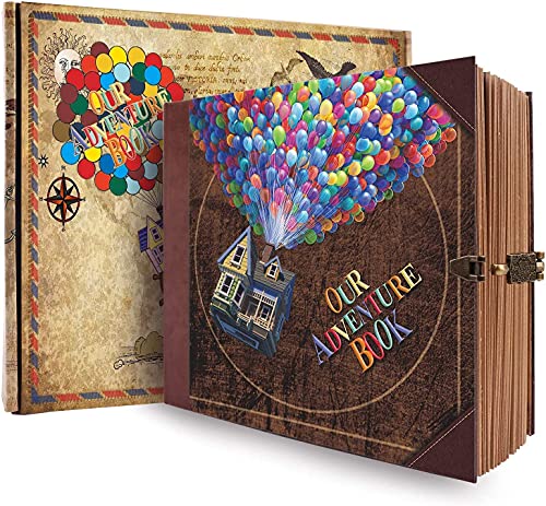 COMBIUBIU Unser Abenteuerbuch DIY, Scrapbook für die Reise, selbstklebendes Fotoalbum, 22 x 19,5 cm, 146 Seiten, Geburtstag / Hochzeit / Valentinstag / Reise kreatives Geschenk COMBIUBIU Unser Abenteuerbuch DIY, Scrapbook für die Reise, selbstklebendes Fotoalbum, 22 x 19,5 cm, 146 Seiten, Geburtstag / Hochzeit / Valentinstag / Reise kreatives Geschenk von COMBIUBIU