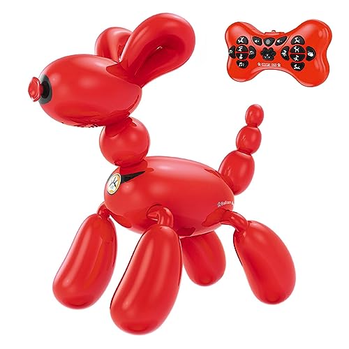 COMETX Fernbedienung Ballon Hund Fernbedienung Hund, Fernbedienung Programmierung Ballon Hund Smart Lied Tanz Spielzeug für Kinder Jungen Mädchen von COMETX