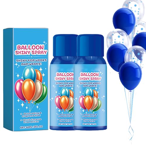 Ballon-Hochglanz-Spray | Ballon-Aufheller auf Basis | Sofortiger Hochglanz, elegantes Finish, schnell trocknend, 60 g Sprühaufheller für dauerhaften Glanz auf Partys Ballon-Hochglanz-Spray | Ballon-Aufheller auf Basis | Sofortiger Hochglanz, elegantes Finish, schnell trocknend, 60 g Sprühaufheller für dauerhaften Glanz auf Partys von COMFOLIVING